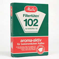 Melitta Filtertüten 90er bis 90er-Jahre