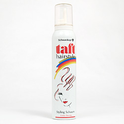 Taft Styling Schaum 90er-Jahre Taft Styling Schaum 90er-Jahre