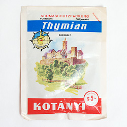Kotànyi Gewürze früher 60er Kotànyi Gewürze früher 60er