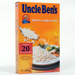 Uncle Ben’s Reis ab 2005 Uncle Ben’s Reis ab 2005