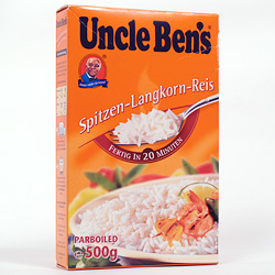 Uncle Ben’s Reis bis 2005 Uncle Ben’s Reis bis 2005