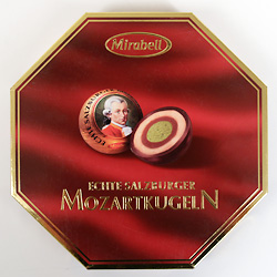 Mirabell Mozartkugeln seit Herbst 2005