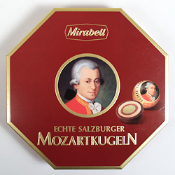 Mirabell Mozartkugeln bis Herbst 2005