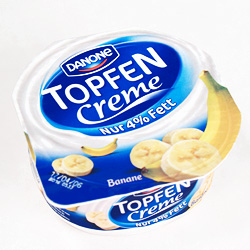 Danone Topfencreme ab Frühjahr 2006