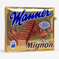 Manner Gold Mignon bis 2006 Manner Gold Mignon bis 2006