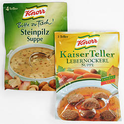 Knorr Suppen bis 2006 Knorr Suppen bis 2006