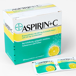 Aspirin+C ab Mai 2009