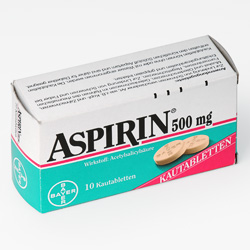 Aspirin Kautabletten bis Mai 2009