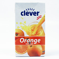 Clever Orangensaft ab 2003 Clever Orangensaft ab 2003