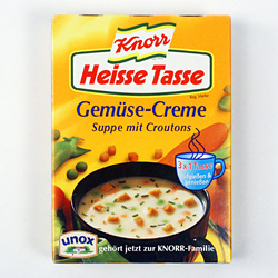 Knorr Heiße Tasse bis Sommer 2004