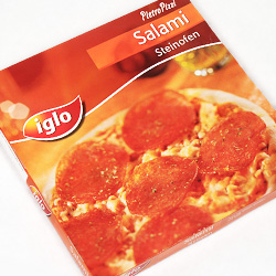 Iglo Tiefkühlpizza ab Sommer 2004