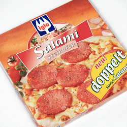 Iglo Tiefkühlpizza bis Sommer 2004