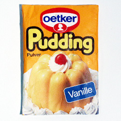 Oetker Vanillepudding 90er bis 90er-Jahre Oetker Vanillepudding 90er bis 90er-Jahre